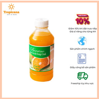 Sinh tố berrino cam nha đam - chai 1l