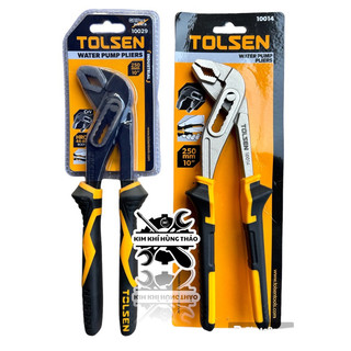 Kìm mỏ quạ mạ niken 250mm tolsen 10014 và 10029 hỗ trợ tháo lắp thiết bị nhanh chóng hiệu quả
