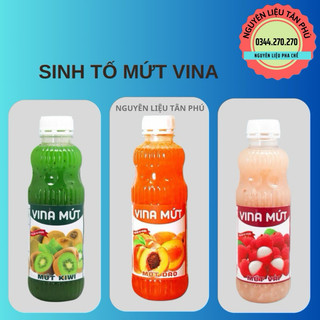 Sinh Tố Vina Mứt - Đào, Vải, Dâu, mãng cầu …-
