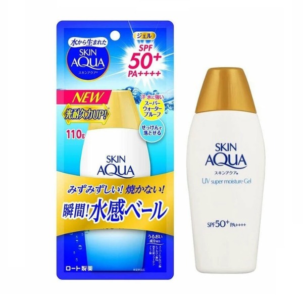 Kem chống nắng Skin Aqua nắp vàng 110g