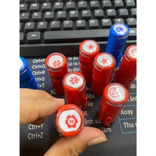 CON DẤU LOGO TIỂU HỌC- DẤU tích lũy HÌNH dễ thương - THEO YÊU CẦU