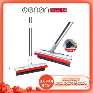 Cây Lau Sàn Nhà Tắm Đa Năng 2 trong 1 Bộ chổi Cọ Sàn Toilet và Gạt Nước – OENON