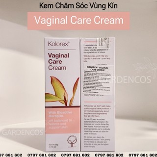 Kem Chăm Sóc Vùng Kín Kolorex Vaginal Care Cream 50g - Gardencos