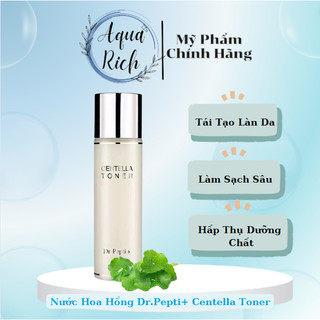Nước Hoa Hồng Rau Má Làm Dịu - Dưỡng Sáng - Cân Bằng Da Dr. Pepti+ Centella Toner 180ml
