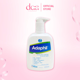 Adaphil sữa rửa mặt và toàn thân cho da dầu mụn 125ml - 500ml gamma adaphil gentle skin cleanser