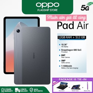 2024 Máy tính bảng Oppo 12 inch Máy tính bảng học tập 12GB + 512GB dành cho máy tính bảng HD lớp học trực tuyến Android
