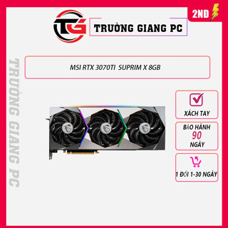 VGA CARD MÀN HÌNH MSI RTX 3070 TI SUPRIM X 8G - 2ND BẢO HÀNH 90 NGÀY