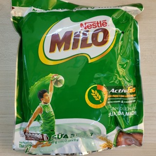 Gói / milo sữa 3 trong 1 thức uống lúa mạch nestle active go barley milk