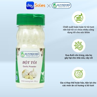 Bột Tỏi Gia Vị Trân Châu (Hũ 50g)