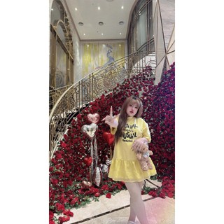 ĐẦM SUÔNG CHỮ BIGSIZE THƠ LÊ