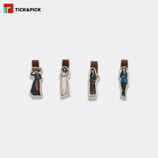 Bookmark gỗ, nam châm, kẹp sách - Trang Phục Truyền Thống