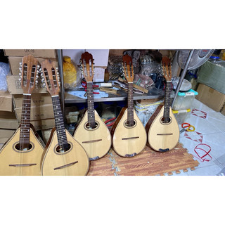 Đàn Mandolin gỗ hồng đào chỉ kè