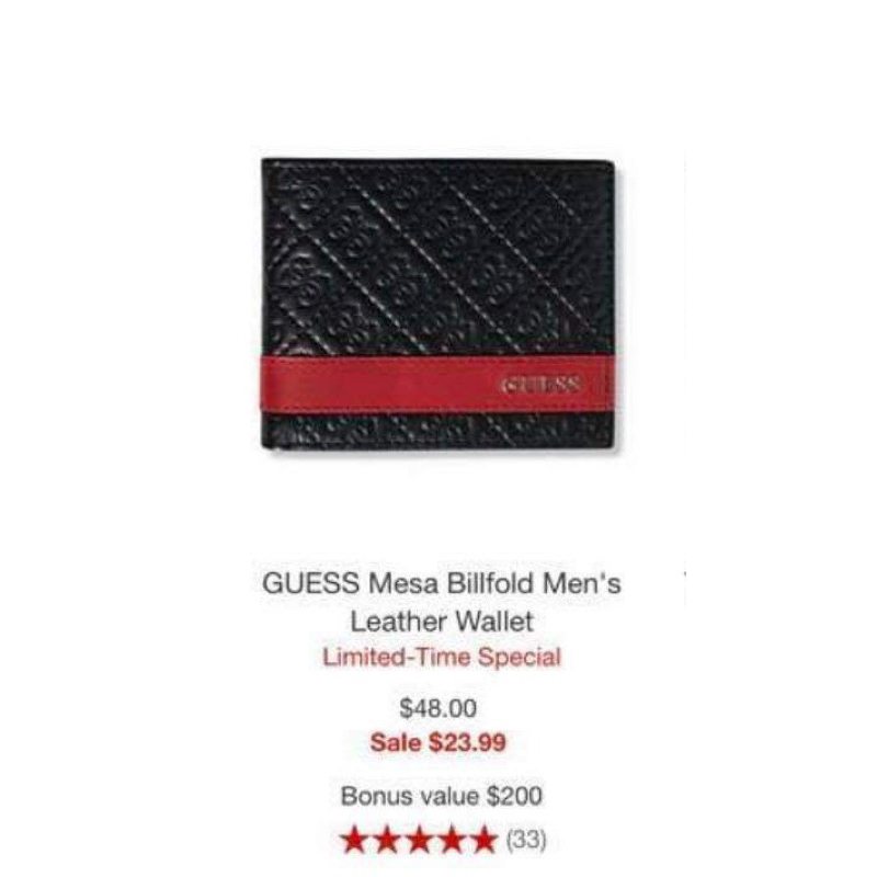Ví Nam hiệu Guess