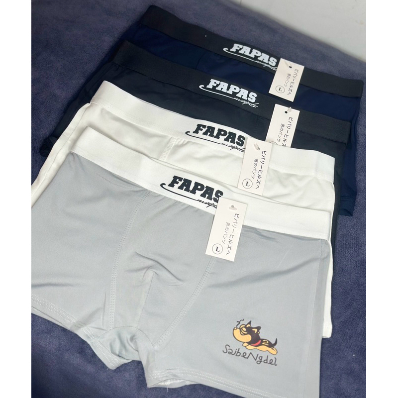 Quần Sịp Boxer Nam Fapas Combo 4 Quần