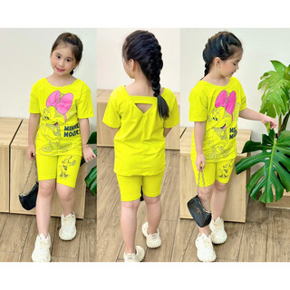 [8-22kg] Bộ cotton bé gái cưng sỉu