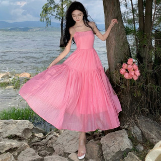 Váy tiểu thư Hồng Pinky