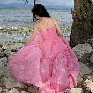 Váy tiểu thư Hồng Pinky