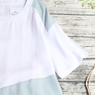 ÁO MORI OVERSIZE PHỐI MÀU