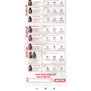 Dầu thắng / phanh MOTUL DOT 3 & 4 0.5L