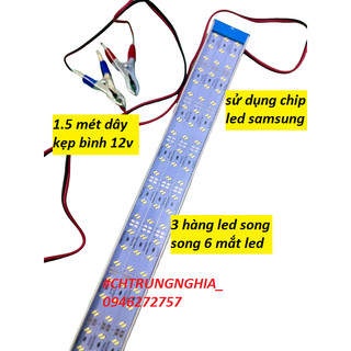 ĐÈN LED HỘP SIÊU SÁNG CHIP LED SAMSUNG 12V 50cm dây dài 1.5 mét loại tốt