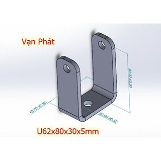  Pát U 62x80x30mm dày 5mm 