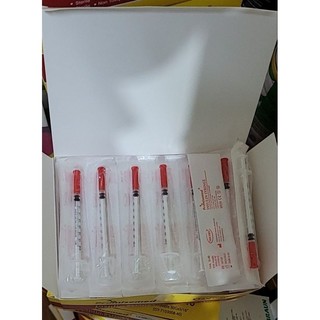 Bơm kim tiêm tiểu đường insulin 1mL U-40