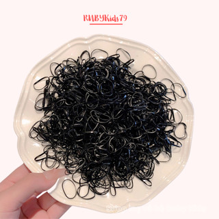 Dây thun cột tóc cho bé set 4000 sợi nhiều màu sắc- rubykids79