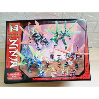 Đồ chơi lắp ráp lego chiến binh cưỡi rồng