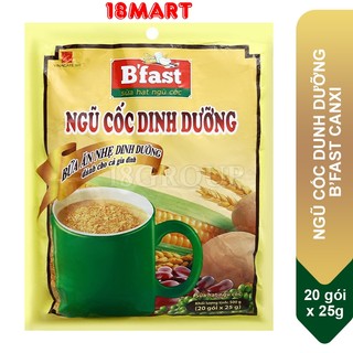 Ngũ cốc dinh dưỡng B’fast canxi 500g (20goi x 25g)