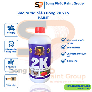 Keo Bóng Nước Chống Thấm Siêu Bóng 2K