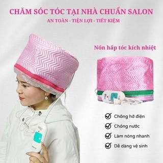 Nón hấp dầu tóc ,nón kích nhiệt tại nhà an toàn