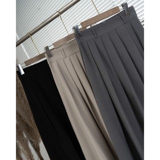 Chân váy xòe xếp ly dáng dài 90cm kiều dáng trẻ trung năng động Evalover
