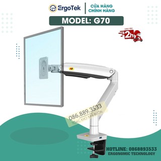 Giá treo màn hình máy tính NB F100A / G70 22 - 35 Inch / NB H100 17" - 30" - Tay Arm Treo Đỡ Màn Hình [ Cao Hơn NB F80 ]