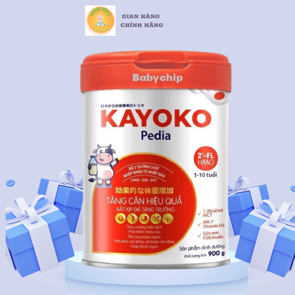 Sữa bột Kayoko Pedia công nghệ Nhật 900g