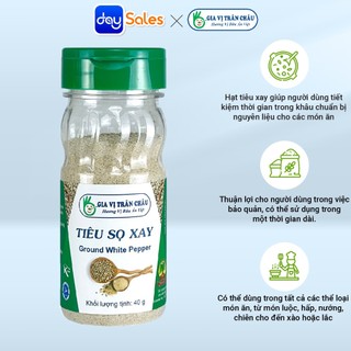 Tiêu Sọ Xay Gia Vị Trân Châu (Hũ 40g)
