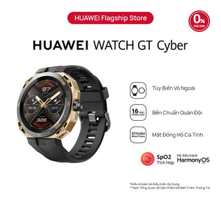 Đồng hồ thông minh huawei watch gt cyber |tùy biến vỏ ngoài | bền chuẩn quân đội |