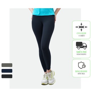 Quần Legging Dài Tập Gym Yoga Nữ ICADO QD-23, Quần Thể Thao Cạp Cao Nữ, Co Giãn 4 Chiều