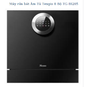 Máy Rửa Bát 11 bộ Texgio TG–BI205, Sấy Khô Khí Nóng Diệt Khuẩn 99,999% Siêu Sạch