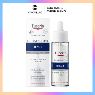 Tinh Chất Eucerin Giúp Phục Hồi Da Nhạy Cảm Ultra Sensitive Repair Serum 30ml