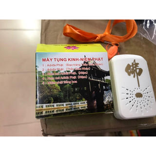 Máy Niệm Phật Mini Trắng 5 Bài