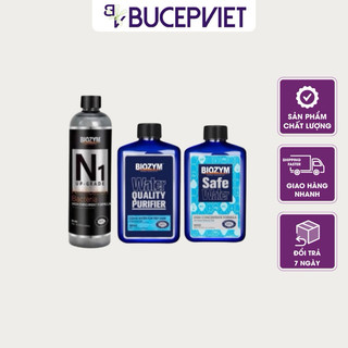  Combo xử lý nước Biozym N1 Quality Purifier Safe – Khử clo độc tố làm nước trong như pha lê 