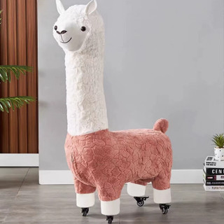   CÓ SẴN  Lạc đà Alpaca 108cm ghế bông phòng khách - Mô hình thú bông cừu sáng tạo làm quà tân gia nhà mới sinh nhật 