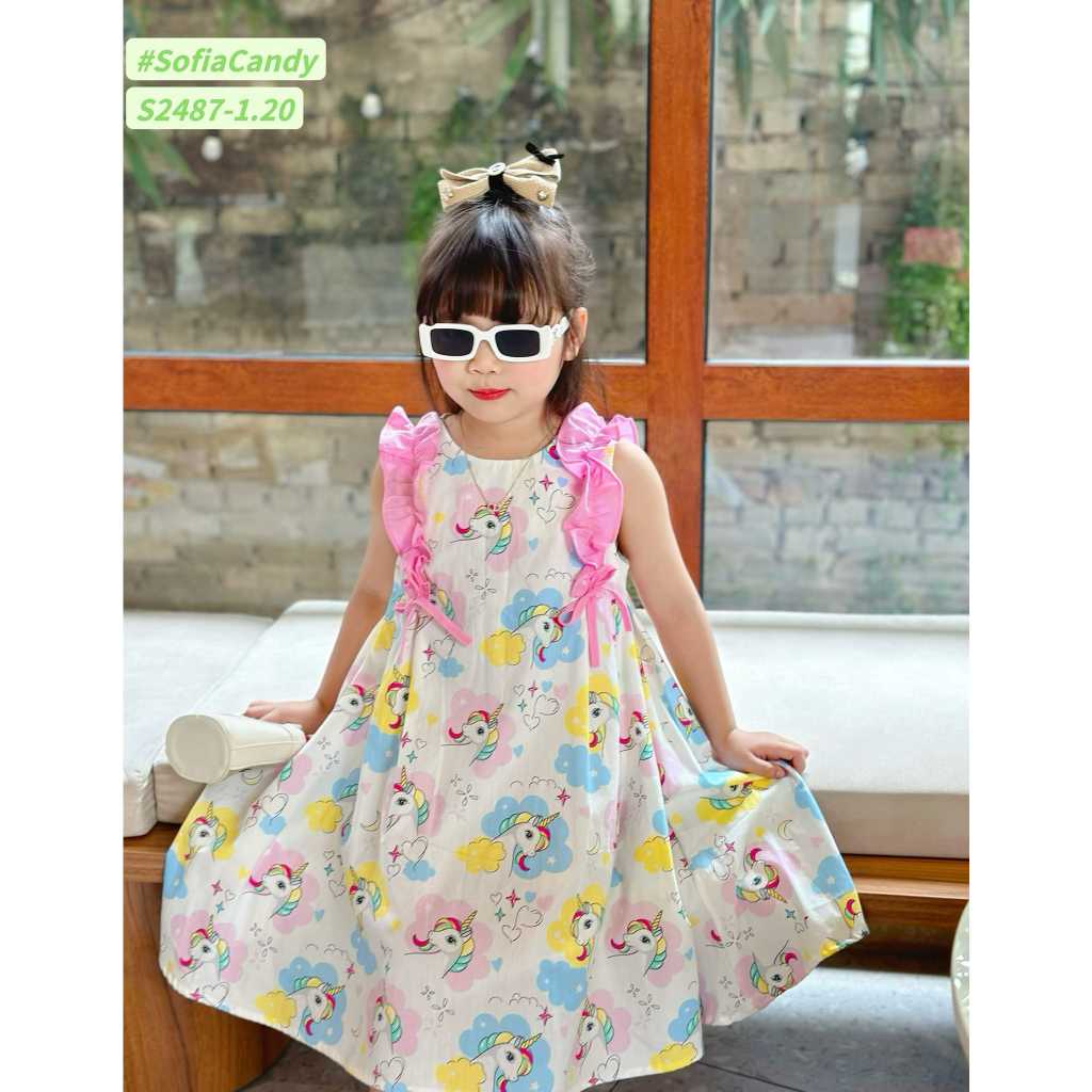 Đầm Sofia Candy Bé gái Xinh Xỉu (10kg-38kg)