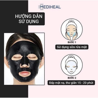 [combo 5 miếng] mặt nạ than Mediheal Ocean Black