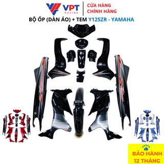 Bộ ốp + tem yaz đời cao y125zr chính hãng yamaha a2