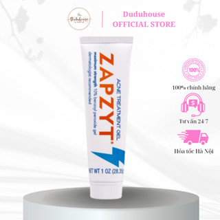 Kem giảm Mụn Zapzyt Maximum Strength 10% Benzoyl Peroxide Acne Treatment Gel 28,35g Duduhouse
