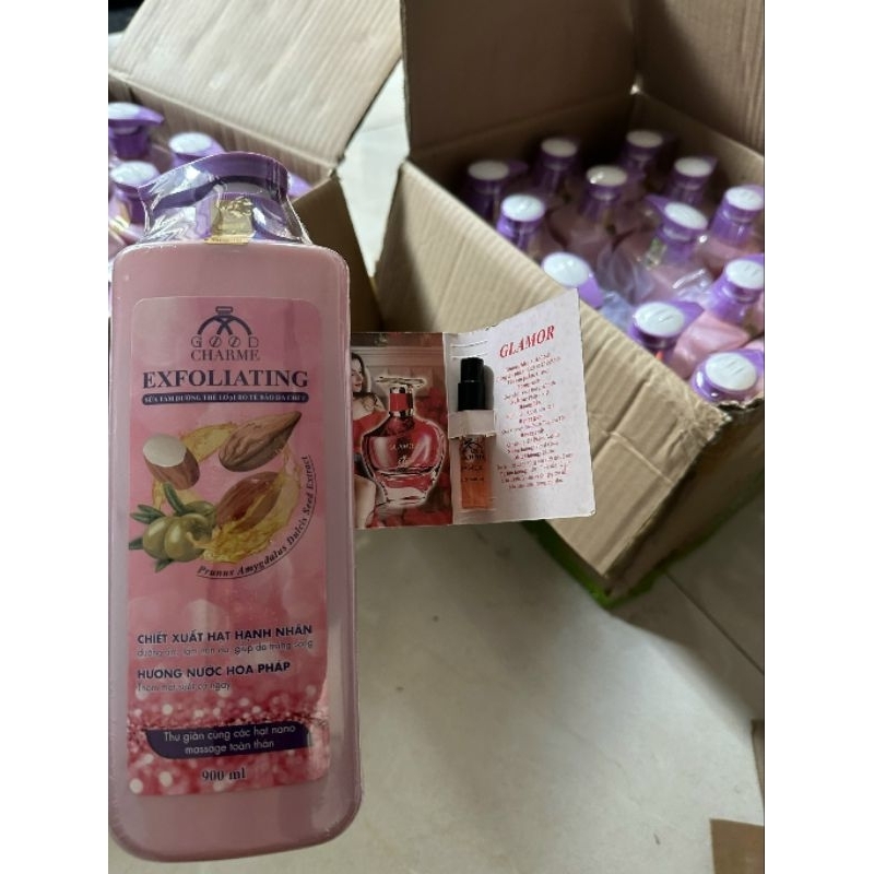 Sữa tắm hương nước hoa Pháp chính  hãng 900ml tặng test