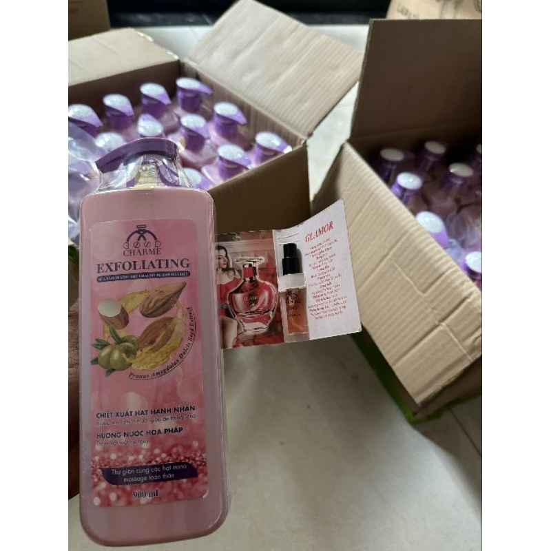 Sữa tắm hương nước hoa Pháp chính  hãng 900ml tặng test