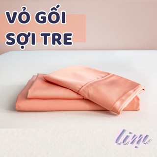 [VỎ GỐI] Sợi Tre 300TC Cao Cấp P HomeTM️- Mềm như Lụa, Thoáng x3 Cotton