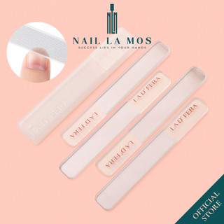 Dũa bóng móng tay nano La D’ Fera chính hãng - Dũa thủy tinh nano làm bóng móng nail tự nhiên (kèm hộp bảo vệ)